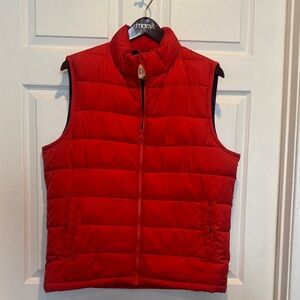 GAP Red Puffer Vest